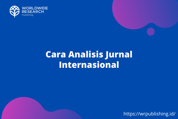 Cara Analisis Jurnal Internasional