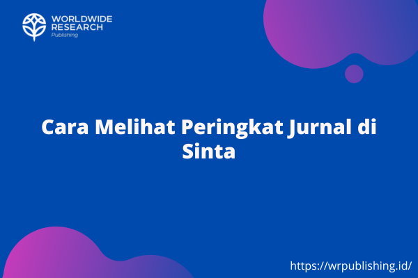 Cara Melihat Peringkat Jurnal di Sinta