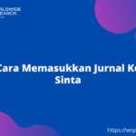 Cara Memasukkan Jurnal Ke Sinta