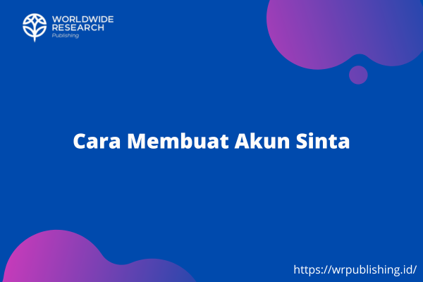 Cara Membuat Akun Sinta