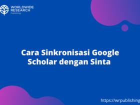 Cara Sinkronisasi Google Scholar dengan Sinta