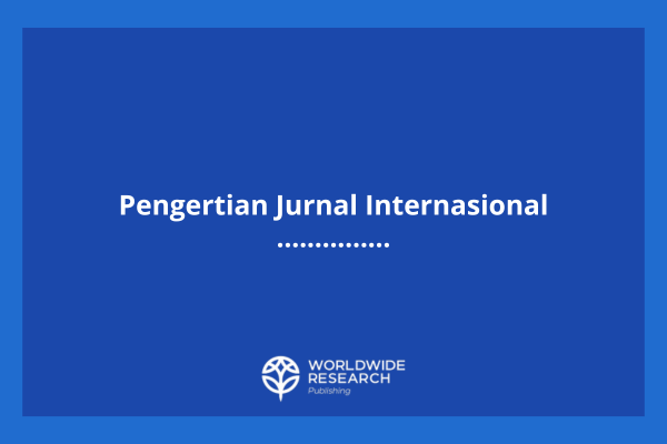 Pengertian Jurnal Internasional