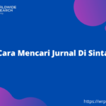 Cara Mencari Jurnal Di Sinta