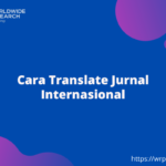 Cara Translate Jurnal Internasional