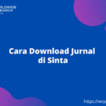 Cara Download Jurnal di Sinta