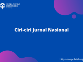 Ciri-ciri Jurnal Nasional