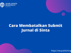 Cara Membatalkan Submit Jurnal di Sinta