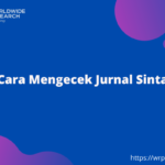 Cara Mengecek Jurnal Sinta