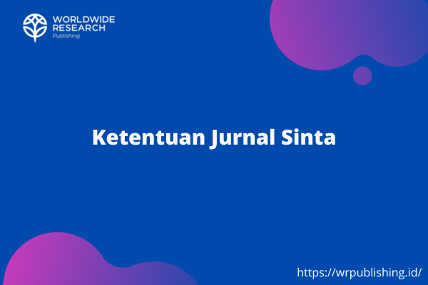 Ketentuan Jurnal Sinta