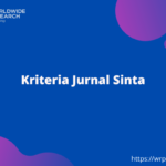 Kriteria Jurnal Sinta