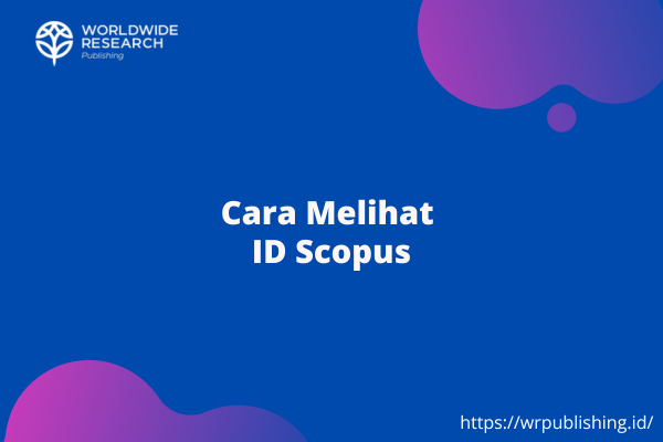 Cara Melihat ID Scopus