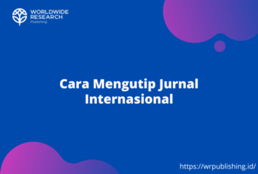 Cara Mengutip Jurnal Internasional