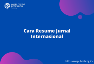 Cara Resume Jurnal Internasional