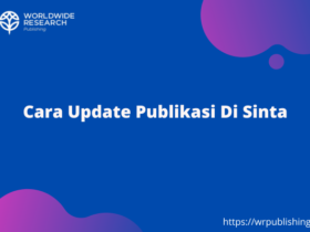 Cara Update Publikasi Di Sinta