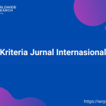 Kriteria Jurnal Internasional