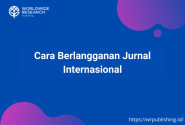 Cara Berlangganan Jurnal Internasional