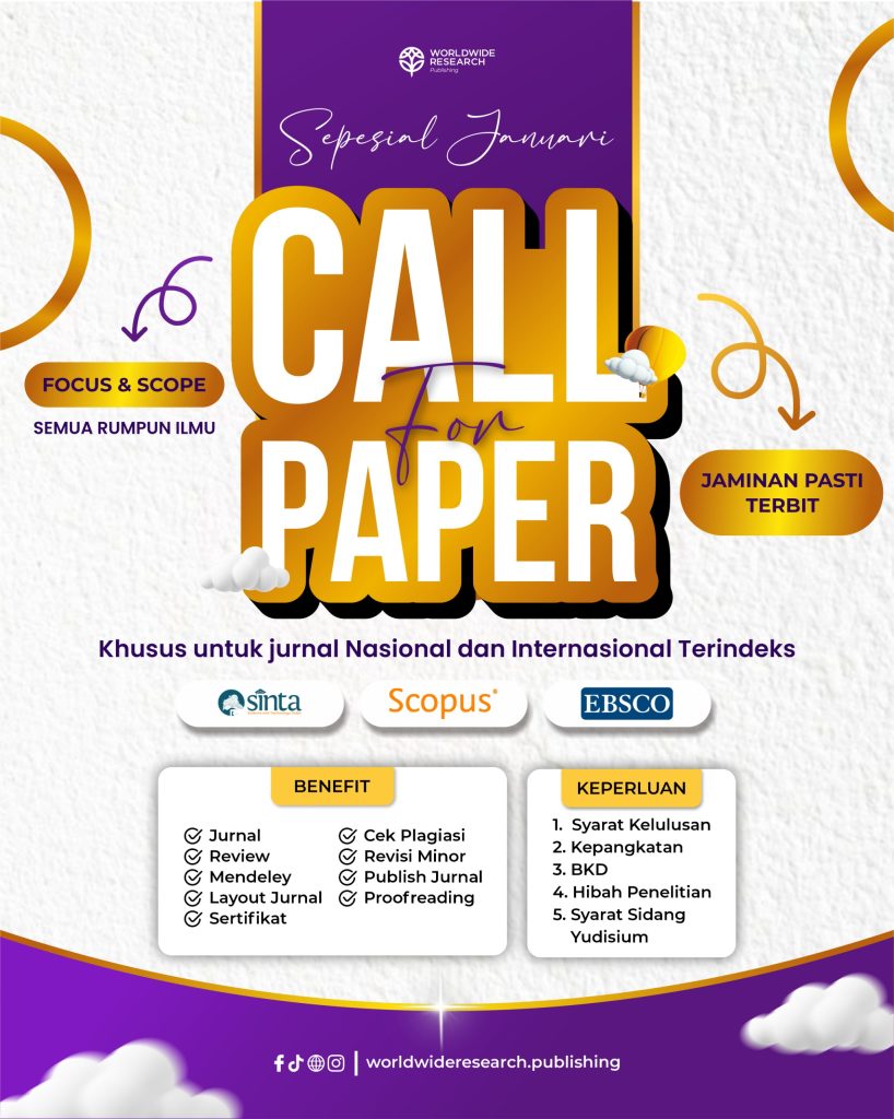 Call for Paper Jurnal Internasional Bereputasi Spesial Januari!