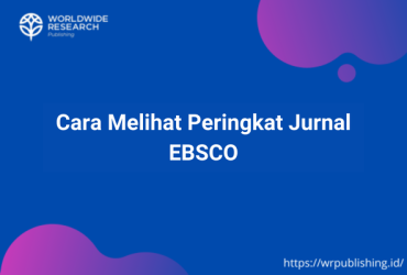 Cara Melihat Peringkat Jurnal EBSCO