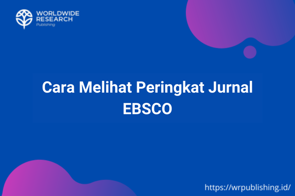 Cara Melihat Peringkat Jurnal EBSCO