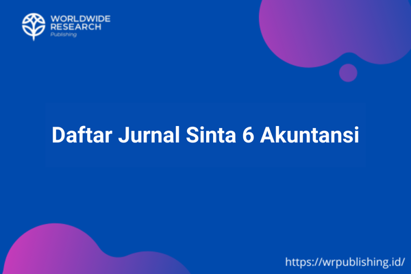 Daftar Jurnal Sinta 6 Akuntansi