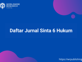 Daftar Jurnal Sinta 6 Pendidikan