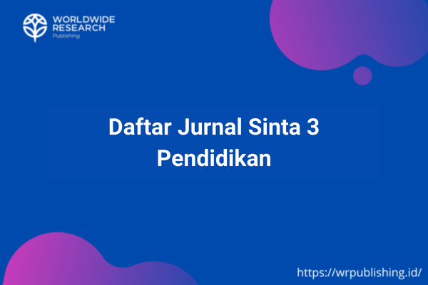 Daftar Jurnal Sinta 3 Pendidikan