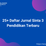 25+ Daftar Jurnal Sinta 3 Pendidikan Terbaru Cepat Terbit (Slot Terbatas)
