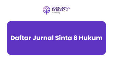 Daftar Jurnal Sinta 6 Hukum