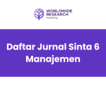 Daftar Jurnal Sinta 6 Manajemen
