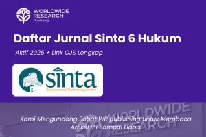 Daftar Jurnal Sinta 6 Hukum
