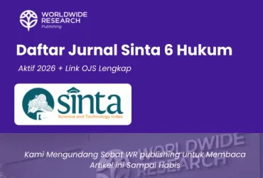 Daftar Jurnal Sinta 6 Hukum