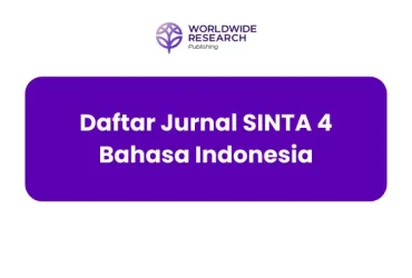 Daftar Jurnal SINTA 4 Bahasa Indonesia
